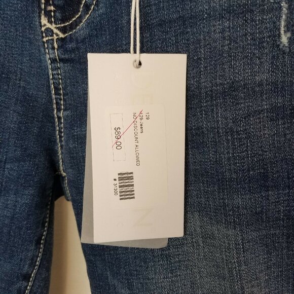 Dear John Women's Size 25 Jeans Gisele High Waisted Skinny Raw Hem Step Hem - Picture 7 of 10